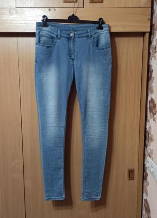 Стрейчевые лёгкие джинсы 50, большой рост1 фото