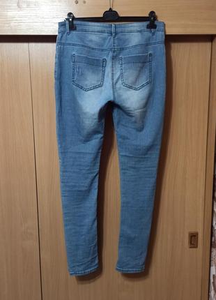 Стрейчевые лёгкие джинсы 50, большой рост6 фото