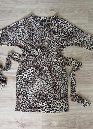 Плаття леопардове2 фото