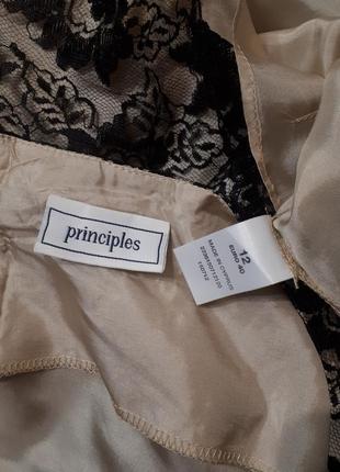 Нарядная ажурная блуза principles  ( размер 38)2 фото