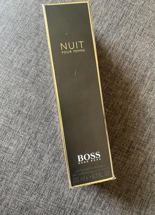 Hugo boss nuit pour femme parfumed bodylotion парфюмированный лосьон для тела, оригинал2 фото