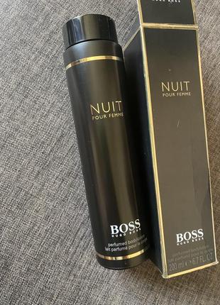 Hugo boss nuit pour femme parfumed bodylotion парфюмированный лосьон для тела, оригинал