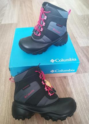 Чоботи зимові коламбія columbia unisex kids rope tow lii waterproof snow boot