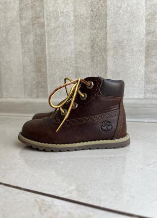 Шкіряні черевики timberland