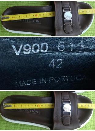 Шлепанцы / сандалии  кожаные  versace  collection  v90061410 фото