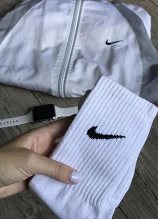 Шкарпетки nike спортивні, носки найк білі//(купити шкарпетки)1 фото