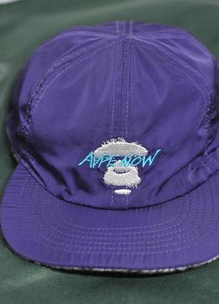 Двостороння кепка bape aape reversible cap stussy polar - one size