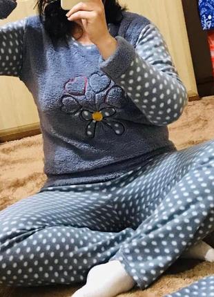 Знижка/піжама/домашній костюм /сірий м/фабрична туреччина