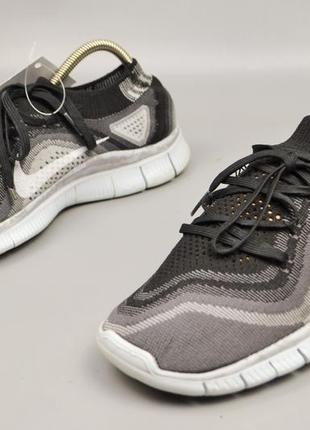 nike free 5.0 flyknit black grey 44 1450 127872579