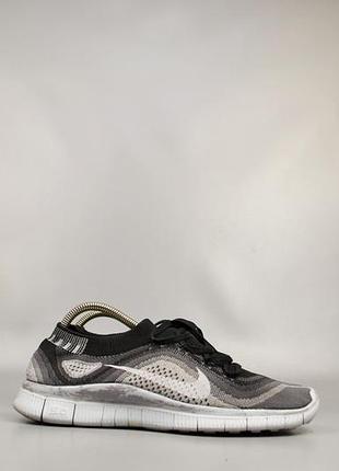 Чоловічі кросівки nike free 5.0 flyknit 'black grey', 44р