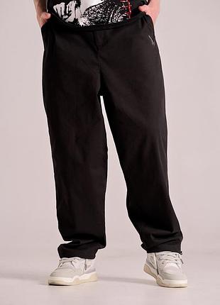 Брюки оверсайз мужские ogonpushka hasla черные