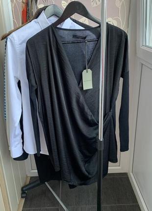 Топ с драпировкой,свитер от allsaints.