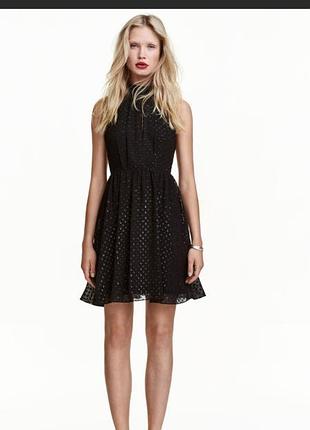 Платье чорное h&m