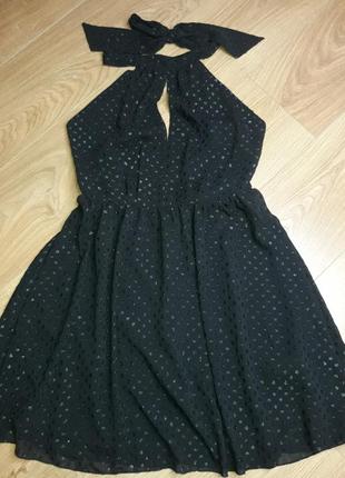 Платье чорное h&m 2