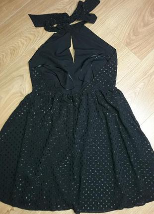 Платье чорное h&m 3