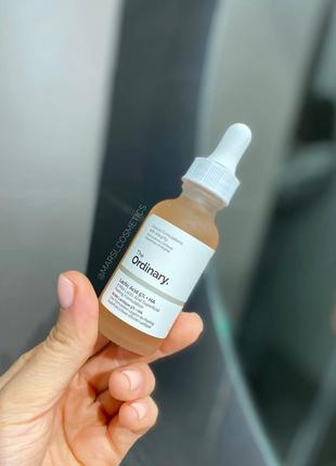 The ordinary - lactic acid 5% + ha - пілінг з 5% молочною і гіалуроновою кислотою