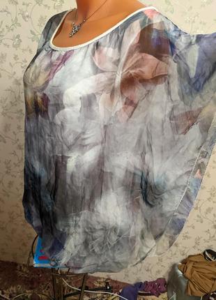 Блуза итплия шелк6 фото