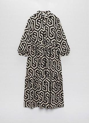 Гламурна довга сукня плаття від бренду zara2 фото