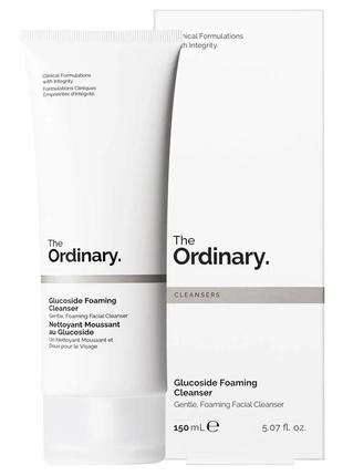 Гель-піна для вмивання the ordinary glucoside foaming cleanser 150ml, оригінал, канада