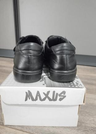 Шкіряні туфлі для хлопчика maxus3 фото