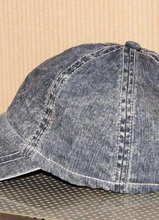 Замечательная кепка, джинс, 54-56 см3 фото