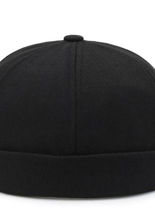 Docker cap кепка докера бини без козырька бордовая унисекс. размер универсальный4 фото