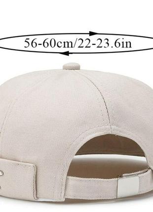 Docker cap кепка докера бини без козырька бордовая унисекс. размер универсальный2 фото