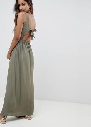 Сукня з відкритою спинкою, віскоза3 фото