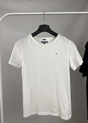Tommy hilfiger th томи футболка женская с размер