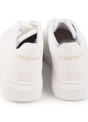 Стильные белые кроссовки кеды криперы на платформе толстой подошве массивные модные5 фото