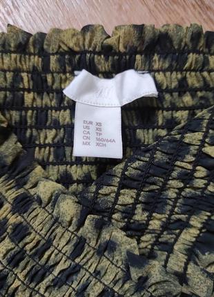 Короткая шифоновая юбка с оборкой в анималистический принт ярусная леопардовая юбка8 фото