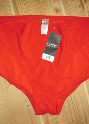 Новые красные плавки "george" р.52