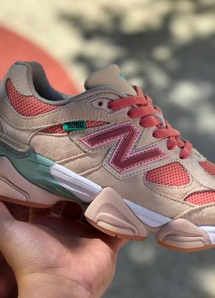 Замшевые кроссовки new balance-90603 фото