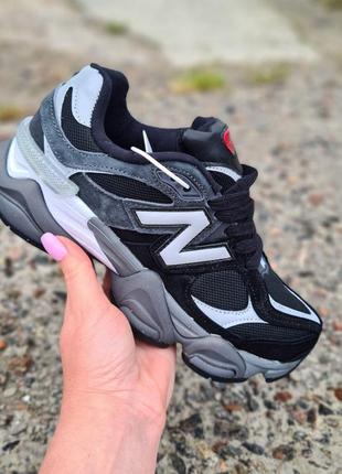 Замшевые кроссовки new balance-90603 фото