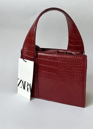 Сумка под крокодила zara4 фото