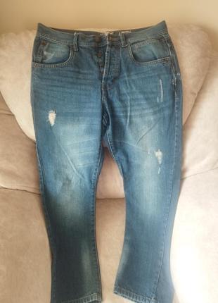 Вкорочені джинси easy 1973 розмір 32 short twist fit2 фото