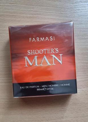 Парфумована вода shooter's man farmasi, 100мл1 фото