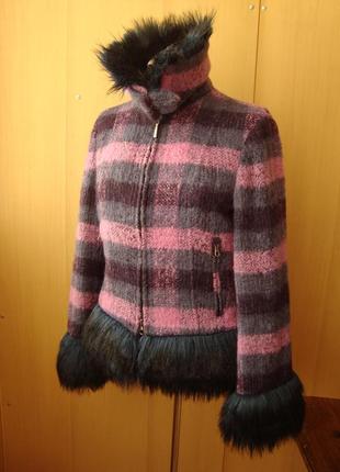 Moschino italy, оригинал, пальто, курточка, кардиган, размер 38.6 фото