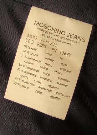 Moschino italy, оригинал, пальто, курточка, кардиган, размер 38.10 фото