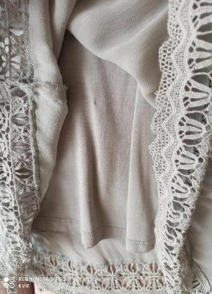 Платье вискоза,вышивка, шитье/mint velvet4 фото