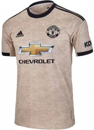 Adidas manchester united chevrolet мужская футболка для футбола l-размер. оригинал