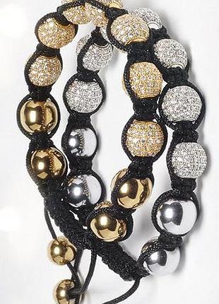 Браслеты с кристалами шамбала