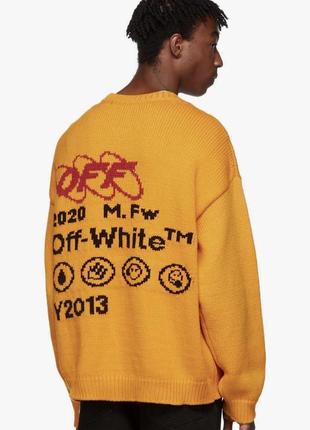 Off-white off white 2020 мирор мужской м л оверсайз