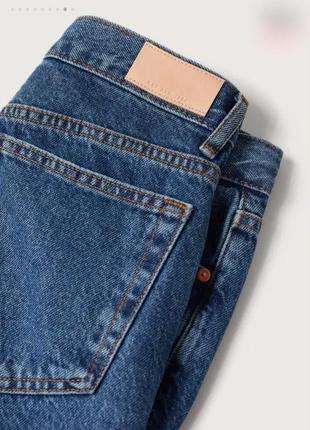 Классические красивые синие джинсы mango 38размер без эластана2 фото