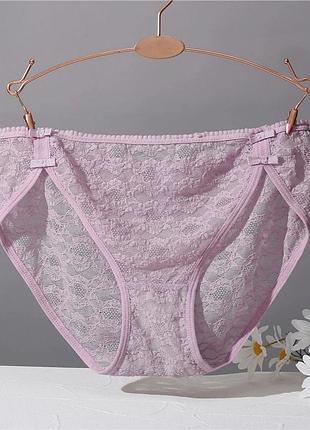 Трусики-слипы из нежного кружева