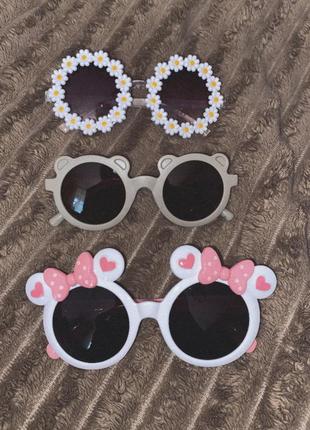 Детские очки летние микки маус ромашки очки ромашка