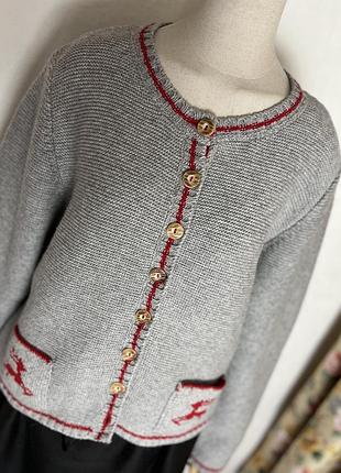 Вовна,кардиган преміум бренд,етно стиль,австрія,stockerpoint,basic classics. 3