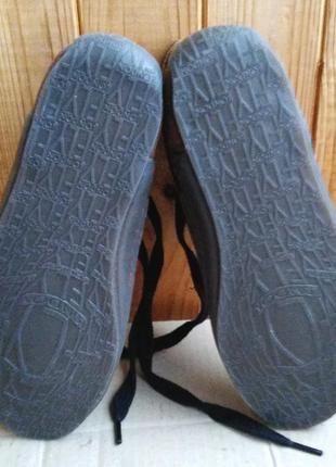 Шикарные полностью кожаные утепленные кеды fly london ботинки6 фото