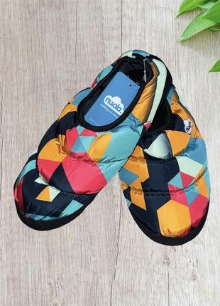 Тапочки nuvola classic printed harlequin multi fuchsia