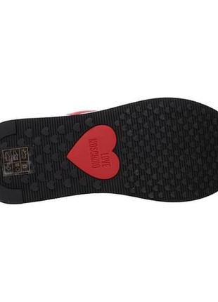 Натуральные кожаные кроссовки love moschino оригинал 39 размера4 фото